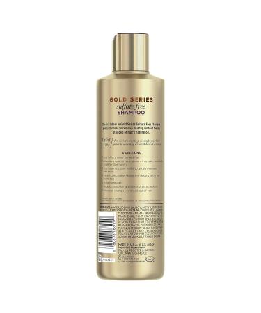 Pantene Gold Series Argan Oil Shampoo for Natural & Curly Hair | Sulfate Free 8.5 Fl Oz - International Shipping Available - Buy Online on GoSupps.com