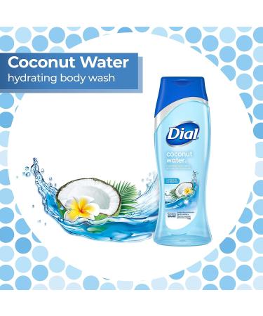 Dial Coconut Water Hydrating Body Wash 473ml - Nourishing Skin Cleanser - Buy Online on GoSupps.com
