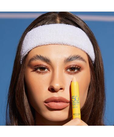 WYCON Cosmetics Eyecare Sun Stick 50 SPF TAN | Waterproof Eye Contour Protection with Vitamin E & Hyaluronic Acid - Light Brown - Buy Online on GoSupps.com