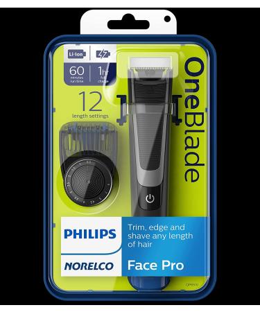 Philips Norelco Oneblade Pro Hybrid Electric Trimmer and Shaver Black - QP6510/70 - Buy Online on GoSupps.com