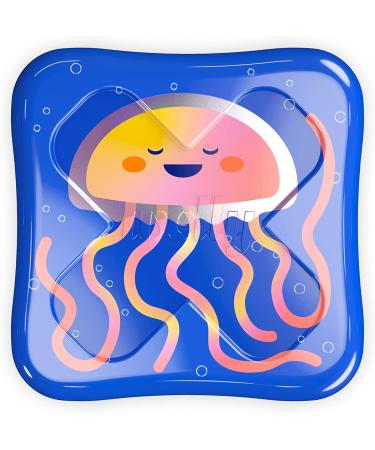 Waterproof Welly Bandages - Colorful Adhesive Fabric for Cuts & Scrapes | 39 Count Jellyfish Patterns First Aid Tin - Buy Online on GoSupps.com
