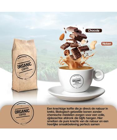Verdi coffee group Organic Coffee Beans Organic 1kg Beans Organic 1kg Beans - Buy Online on GoSupps.com