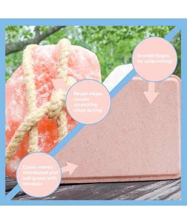 Himalayan Salt Lick for Horse, Cow, Goat - 100% Pure & Natural - 11 lb - Evenly Distributed Minerals - Pack of 1 - Buy Online on GoSupps.com