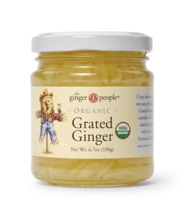 The Ginger People Organic Grated Ginger, 6.7000-ounces (Pack of 12)