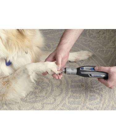 Dremel PawControl 7760-PGK Dog Nail Grinder & Trimmer - Cordless & Rechargeable Grooming Kit for Dogs, Cats, Small Animals - Safe & Humane Pet Care Tool - Buy Online on GoSupps.com