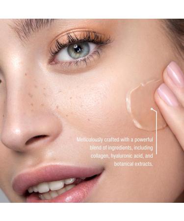 Collagen Moisturizing Serum - Hydrating Face Serum for All Skin Types Reduces Fine Lines & Wrinkles - 1OZ Luxury Skin Care - Buy Online on GoSupps.com