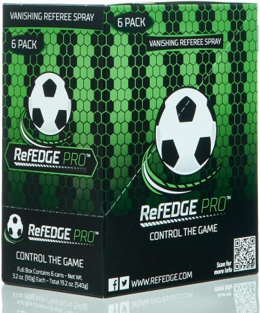 RefEDGE 6-Pack PRO Vanishing Referee Spray 3.2 oz - Premium Set for Sports Officials - Buy Online on GoSupps.com