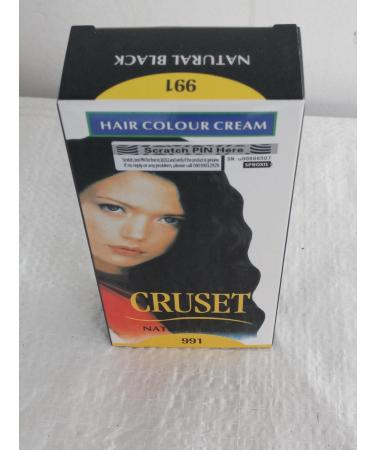 CRUSET HAIR COLOUR CREAM WITH CONDITIONER (2 in 1)60ml