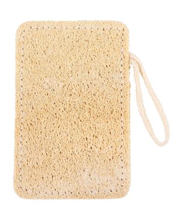 Healeved Natural Loofah Dish Sponge Vegetable Scrubber Non-scratch Scrub Bath Shower Brush With Loop Cleaning Sponge for Kitchen Dishwashing Scouring Pad Square