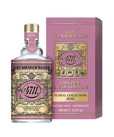 4711 Floral Collection Rose by Muelhens for Women - 3.4 oz EDC Spray - Buy Online on GoSupps.com