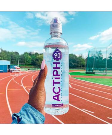 Buy Alkalic Ionized Spring Water (pH 9+) - 24 Pack of 600 ml Bottles Electrolyte Cleansed & Smooth Taste - International Shipping Available - Buy Online on GoSupps.com