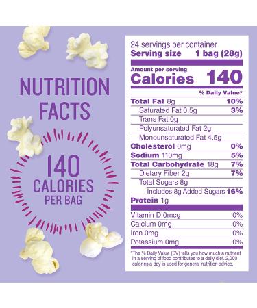 Angie's BOOMCHICKAPOP Sweet & Salty Kettle Corn Popcorn 1 oz (Pack of 24) - Delicious Snack for Any Occasion - Buy Online on GoSupps.com