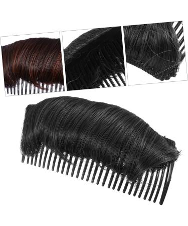 Ipetboom 1pc Wig Booster Pad Hair Bun Updo Maker Hair Barrettes for Honey Brows Bump up Comb Clip Bun Hair Brown Hair Volume Clips Hair Comb Miss Base High Temperature Wire 10X5cm Brown - Buy Online on GoSupps.com