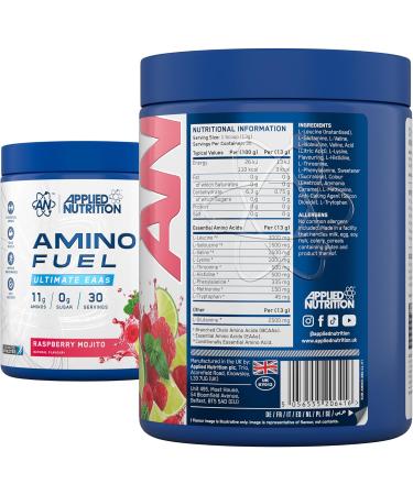 Applied Nutrition Amino Fuel Raspberry Mojito - 390g Raspberry Mojito 390g (Pack of 1) - Buy Online on GoSupps.com