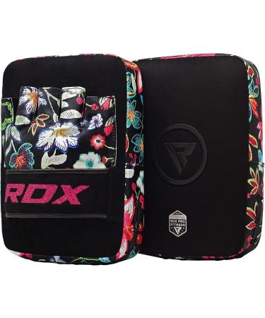 RDX Women Boxing Pads and Gloves Set - Hook and Jab Target Mitts with Punching Gloves for MMA, Martial Arts, Muay Thai - Black 12oz - Buy Online on GoSupps.com