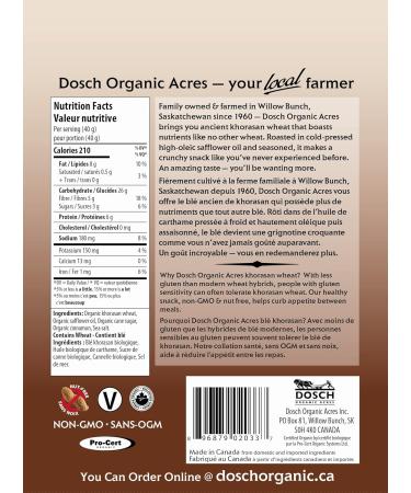 Wheat Crunch (Variety Pack Organic Vegan Nut Free Snack 160g Pkg of 16) Variety Pack 160 g (Pack of 14) - Buy Online on GoSupps.com