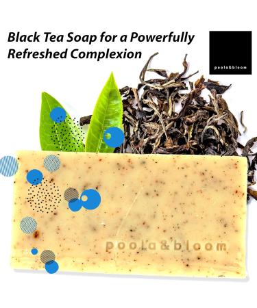Men's Fixed Shower Gel Set - 3-Part Oversized 175g Natural Soap Trio with Black Tea Activated Carbon & Dead Sea Minerals - Ultimate Full Body Care - Buy Online on GoSupps.com