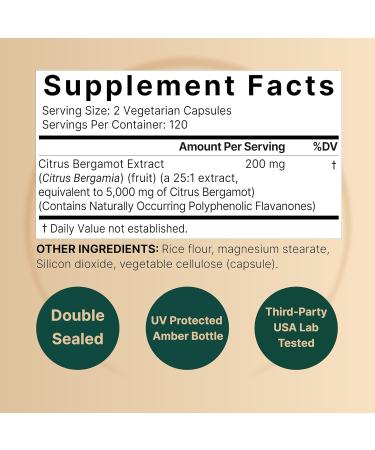 NatureBell Vitamin D3 5 000iu with K2 MK-7 100mcg Softgels & Citrus Bergamot Veggie Capsules 5 000 mg Equivalent Bundle Pack | Bioavailable Virgin Coconut Oil Softgels | High Antioxidant Level - Buy Online on GoSupps.com
