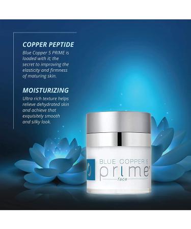 Osmotics Blue Copper 5 Prime Face Cream - Award-Winning Anti-Aging Solution for Men and Women - Targets Wrinkles, Firmness, Acne, Age Spots, and Uneven Skin Tone - Visible Results in Days - Made in USA - 1 Oz - Buy Online on GoSupps.com