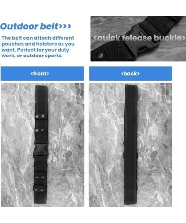 kzxbty Combat Belts Practical Equipment Adjustable Heavy Police Users Foreign Equipment - Buy Online on GoSupps.com