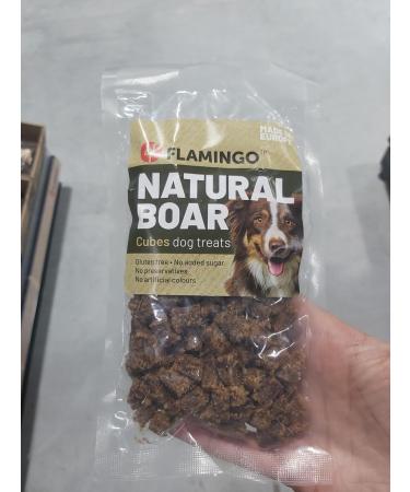 Nature Snack Wild Boar Cubes 80g - Gourmet Natural Treats for Dogs | International Shipping Available - Buy Online on GoSupps.com