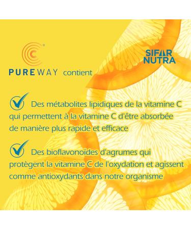 Sifar Nutra C 1000 Plus | vitamine C (PureWay-C) D3 zinc et s l nium |bioflavono des d agrumes |antioxydant | compl ment syst me immunitaire | posologie et absorption lev es | 30 comprim s - Buy Online on GoSupps.com
