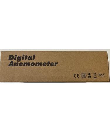 Surlaba Digital Windmeter - Handheld Anemometer 0.3-30m/s | Wind Speed Gauge & Air Flow Meter for Windsurfing Sailing & Drones | Backlight & Temperature Measurements - Buy Online on GoSupps.com