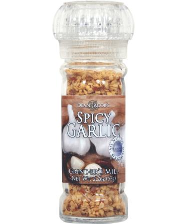 Dean Jacobs Grinder Spicy Garlic, 2.2-Ounce