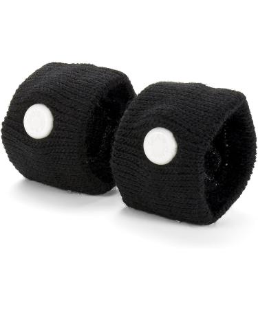 Sea-Band Acupressure Wristband for Motion Sickness Relief - Adult (Black) 1 Pair - Buy Online on GoSupps.com