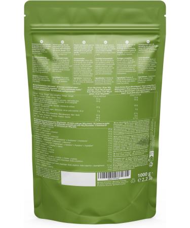 Nutri+ Vegan Protein Powder - Soy-Free Vanilla 1000g | Gluten Lactose & Sugar-Free Pea Rice Protein - Buy Online on GoSupps.com