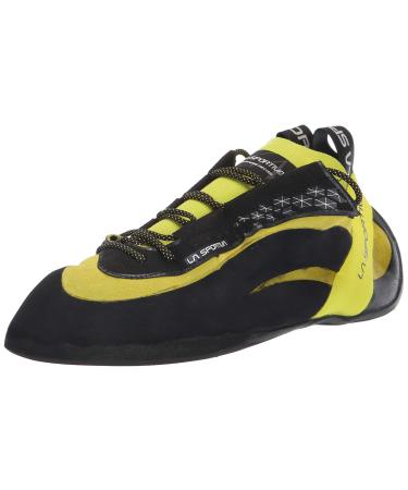 La Sportiva Men's Miura Climbing Shoe Lime 11.5