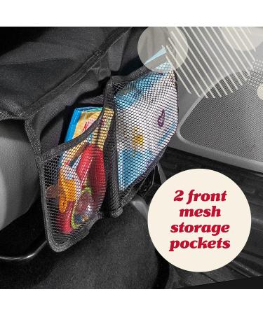 Lusso Gear Car Seat Protector - Non-Slip, Waterproof, Thick Padding - Black - Buy Online on GoSupps.com