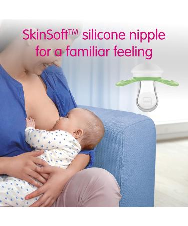 MAM Original Baby Pacifier Nipple | Promotes Healthy Oral Development | Sterilizer Case | Love & Affection/Girl | 0-6 Months | Pink/Beige | Pack of 2 - Buy Online on GoSupps.com