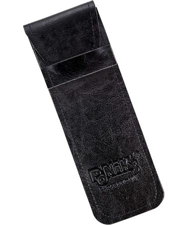 Ponik's Classic Razor Set for Men - High-Quality Stainless Steel Beard Shaving Kit with 100 Derby Blades & Transport Bag - Precision Barber Knife in Black - Buy Online on GoSupps.com