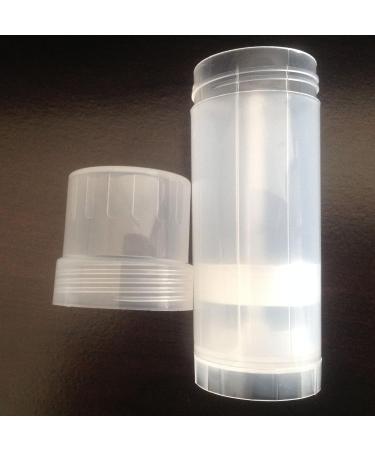 2.2 oz Clear Plastic Deodorant Containers - Empty Tubes for Natural Deodorant - Buy Online on GoSupps.com