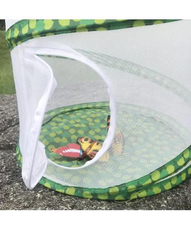 biteatey Butterfly Habitat Collapsible Bug Mesh Cage Insect And Butterfly Habitat Design Collapsible Insect Mesh Cage Breeding Plant Cultivation Greenhouse - Buy Online on GoSupps.com