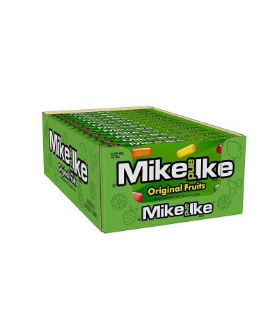 Mike and Ike Chewy Candy Original - 5 Oz. - Pack of 12