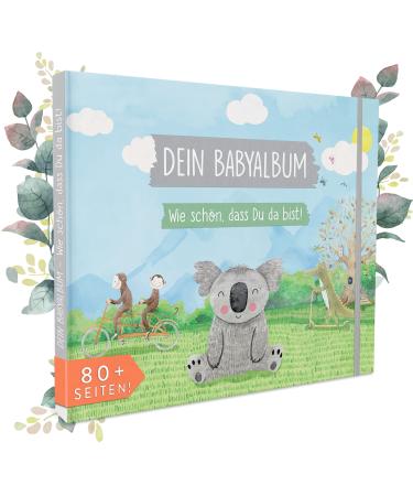 Twivee - Baby Album - My first year - girls and boys - memory book baby - baby diary - baby memory book - baby book to enter - baby album - Buy Online on GoSupps.com
