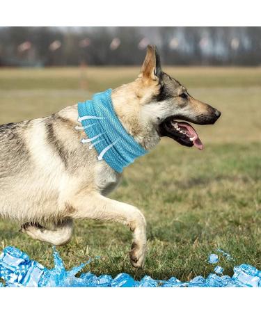 Cooling Collar for Dogs | Summer Dog Bandanas & Neckerchiefs | S/M/L Sizes Available - Buy Online on GoSupps.com
