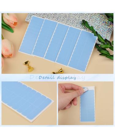 Ebanku 240 Replacement Tapes for Hair Extensions - High Adhesive Strips in Blue | Strong Adhesive Hair Extension Tape - Buy Online on GoSupps.com