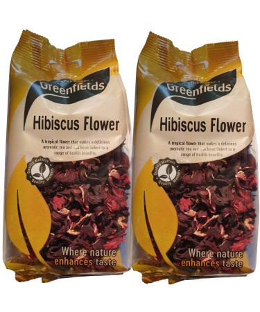 Greenfields Greenfields Pack of 2 x 65g sachets of hibiscus flower herbal tea