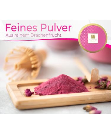 Buy TEA Uniqo Pink Matcha Powder - 100% Natural Dragon Fruit Blend for Ice Cream Lattes Shakes & Baking - Re-Lockable Can - International Shipping Available - Buy Online on GoSupps.com