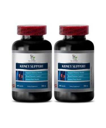 Pure Detox - Kidney Support Complex - Kidney Repair - Kidney Cleanse - Kidney Support - Kidney Restore - Kidney Supplement - Kidney Health Supplement - Kidney Urinary - Kidney - 2 Bottles 120 Caps - Buy Online on GoSupps.com