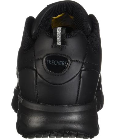 Skechers Sure Track Trickel Slip Resistant Work Shoe | Women's Size 8, Black - Buy Online on GoSupps.com