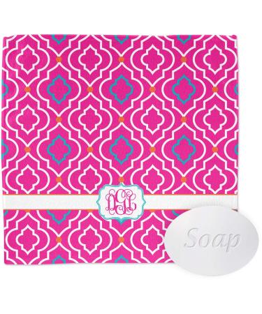 YouCustomizeIt Personalized Colorful Trellis Washcloth