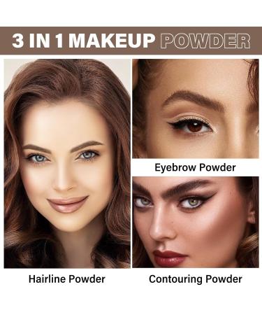 Boobeen Instant Root Cover Up Hairline Cream | Long Lasting Concealer for Greys & Thinning Hair | Brown Hair Shadow Powder for Flawless Coverage - Buy Online on GoSupps.com