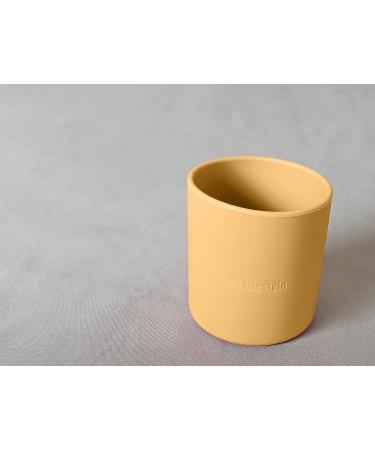 PAQ Lifestyle Silicone Training Cup for Babies and Toddlers - BPA Free, Mustard Yellow - Buy Online on GoSupps.com