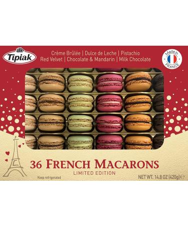 Tipiak French Macarons Limited Edition Variety Pack - 14.8 oz, 36 ct - Buy Online on GoSupps.com