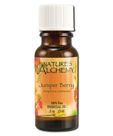 Nature's Alchemy Essential Oil Juniper Berry 0.5 oz (Pack of 4)