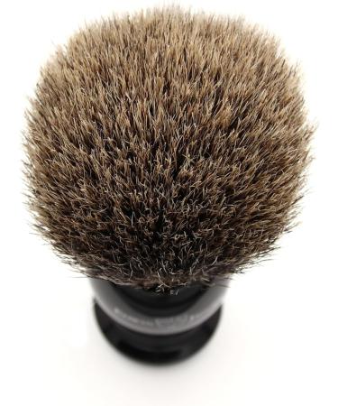 Edwin Jagger Best Badger Medium Shaving Brush - Ebony | Quality English Shaving Brush - Buy Online on GoSupps.com